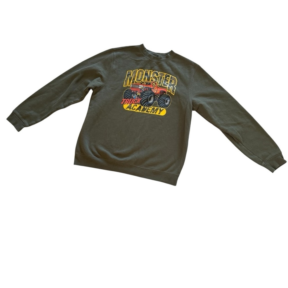 Joe Boxer "Monster Truck Academy" sweatshirt Pullover Youth Boys XL 14-16